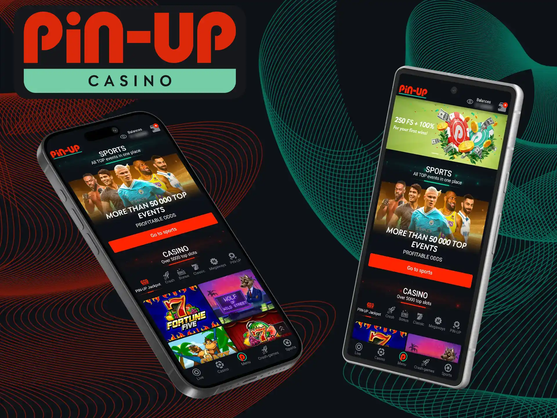 If you prefer not to download the app, you can play directly on the Pin-Up Casino website.