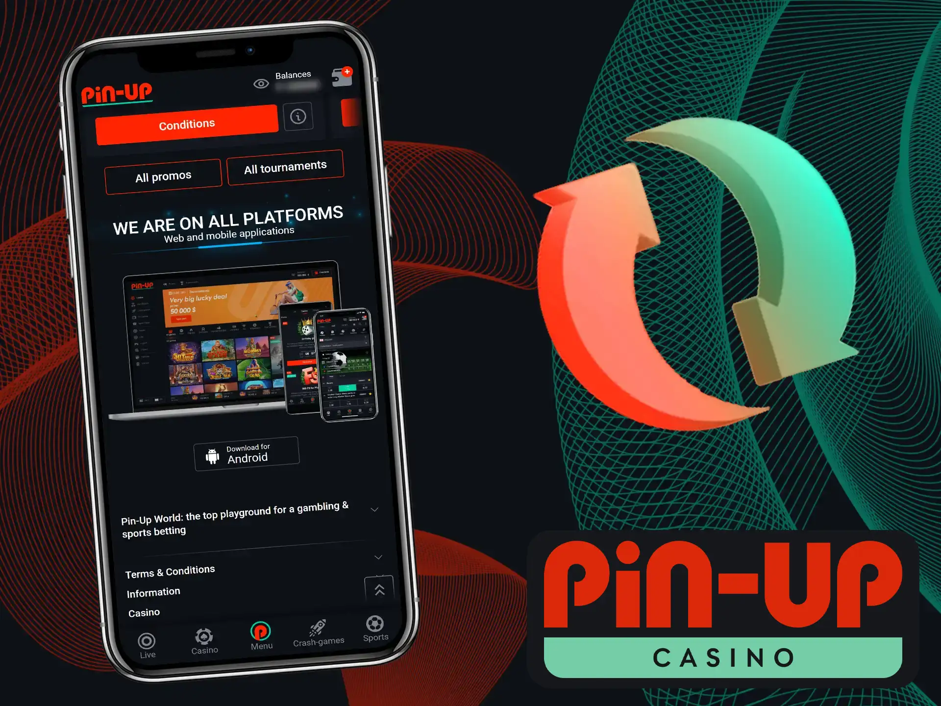 The Pin-Up Casino app is continually being updated with new features and improvements.