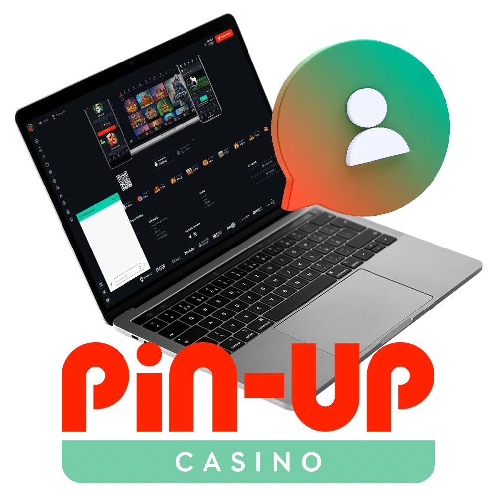 Reach out to Pin-Up Casino using their official communication channels.