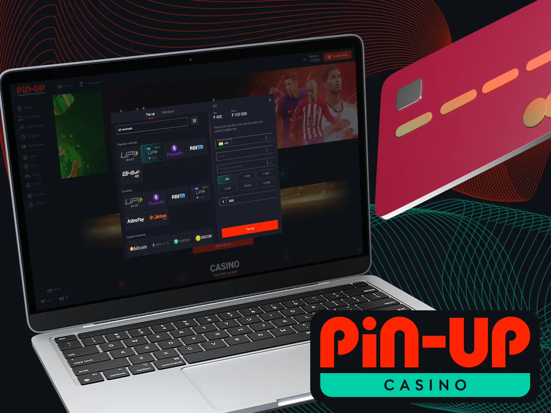 At Pin-Up Casino, you can discover the various methods for making deposits and withdrawals.